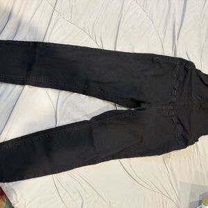 1822 Denim Women's Black Skinny maternity Jeans
